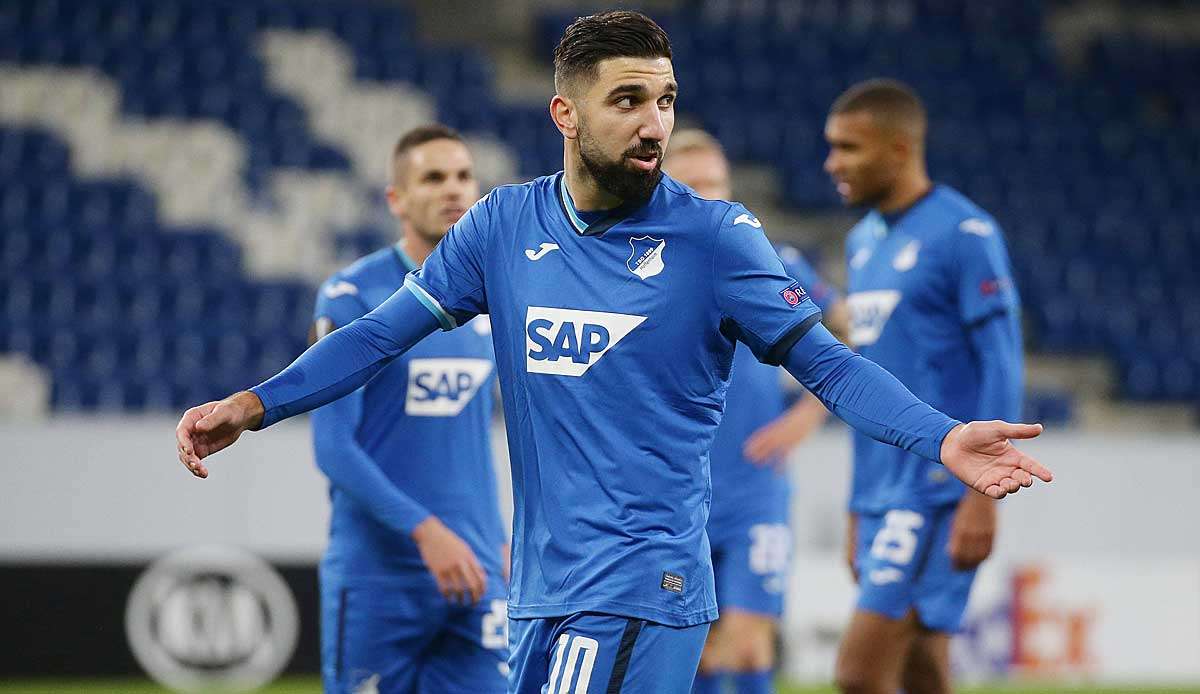 War einer von zwei, positiv getesteten Profis bei der TSG 1899 Hoffenheim: Munas Dabbur.