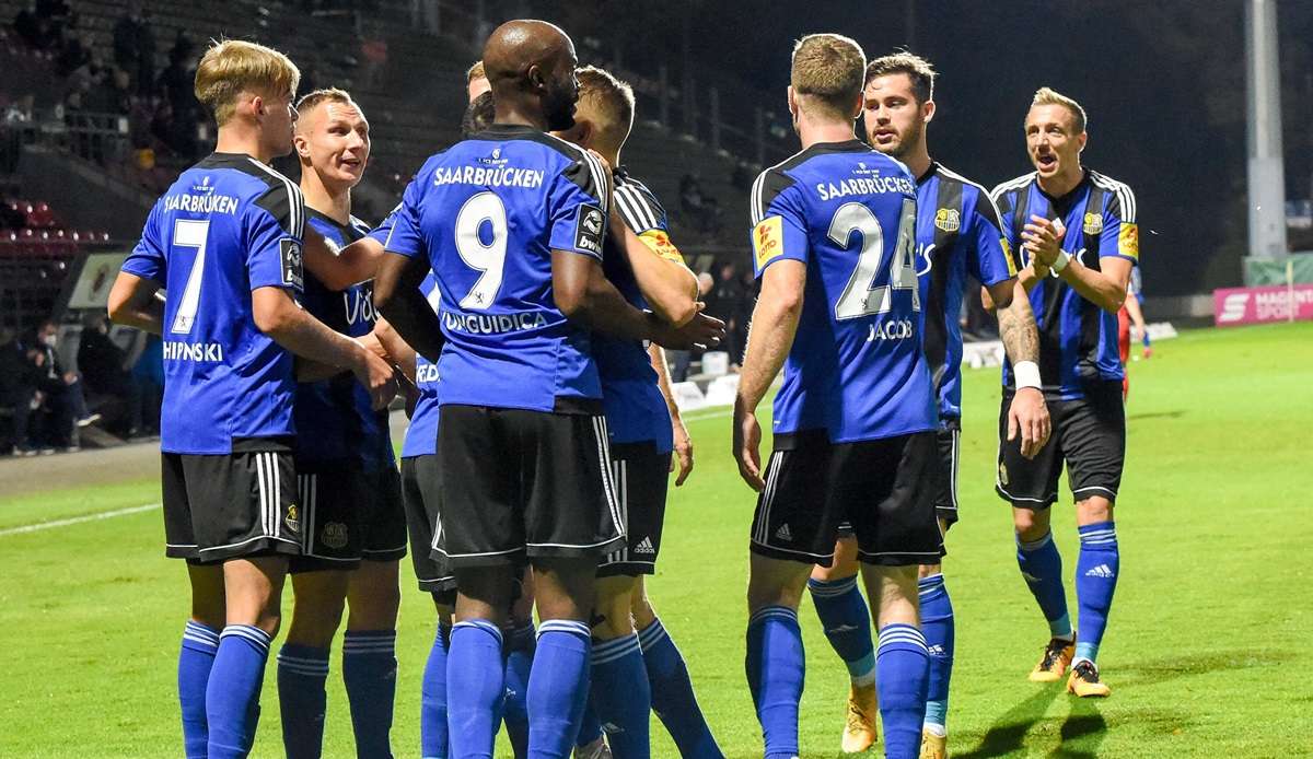 Saarbrücken führt die Tabelle der 3. Liga an.