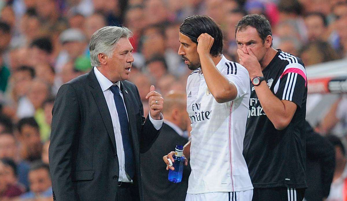 Carlo Ancelotti hat von Sami Khedira geschwärmt.