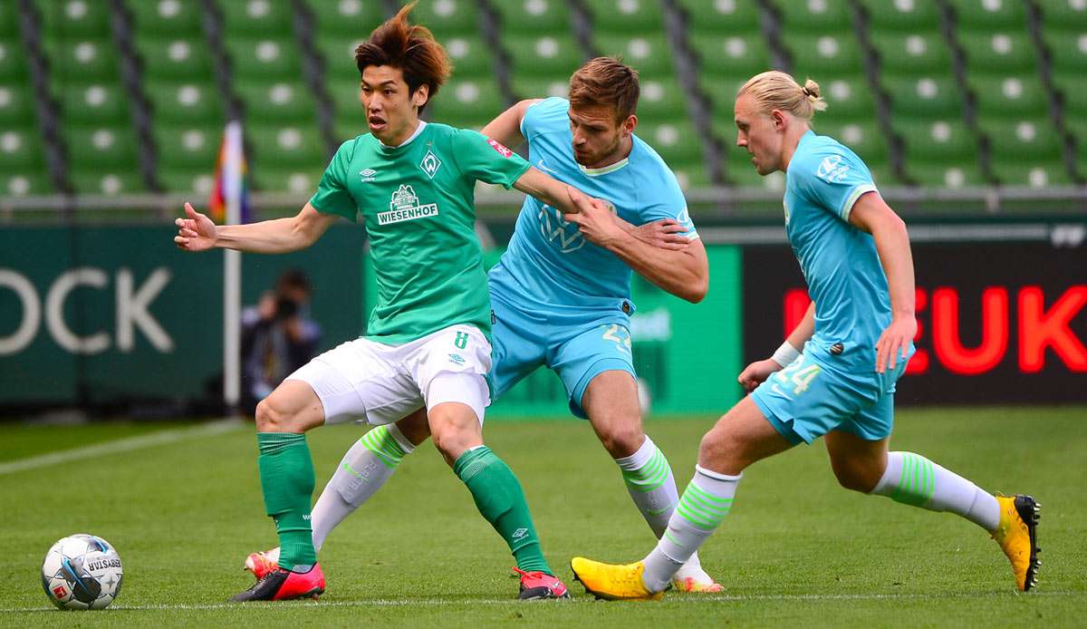 Der VfL Wolfsburg empfängt heute Abend den SV Werder Bremen.