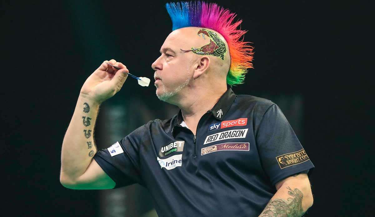 Peter Wright will seinen Titel bei der Darts-WM im Ally Pally verteidigen.