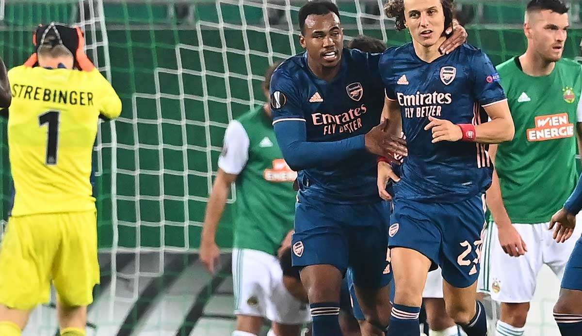 Der FC Arsenal trifft in der Europa League auf Rapid Wien.