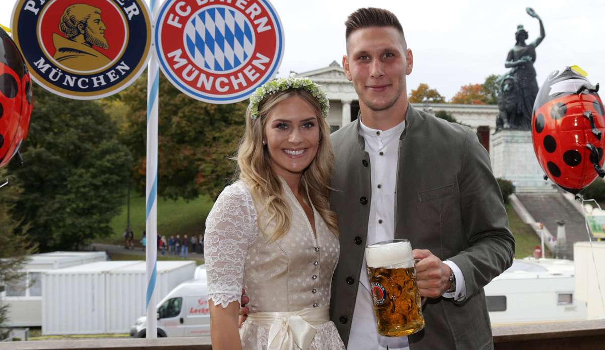 In München auch traditionell beim Oktoberfest zu Besuch: Niklas Süle (mit Freundin Melissa Halter).