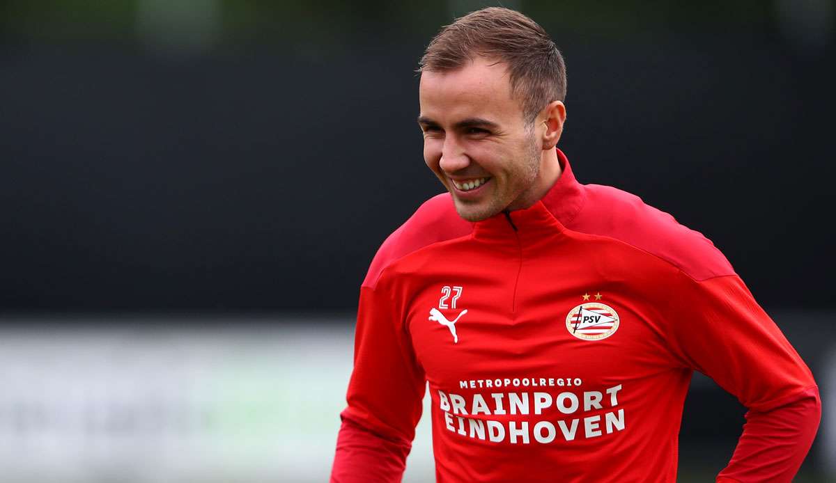 In sieben Pflichtspielen für die PSV Eindhoven erzielte Mario Götze bisher drei Tore.