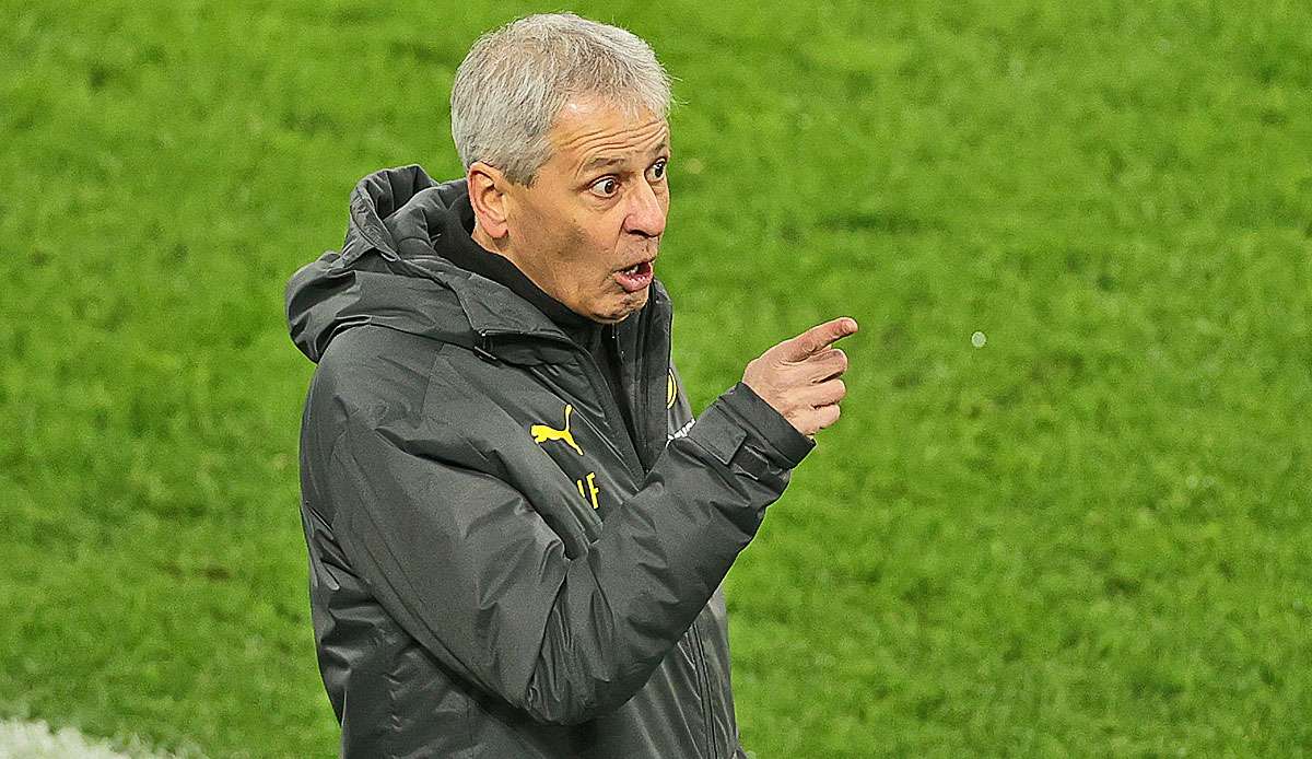 Sieht man nicht so häufig: Lucien Favre auf 80.