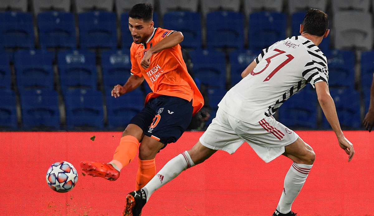 Berkay Özcan spielt in dieser Saison mit Istanbul Basaksehir in der Champions League.