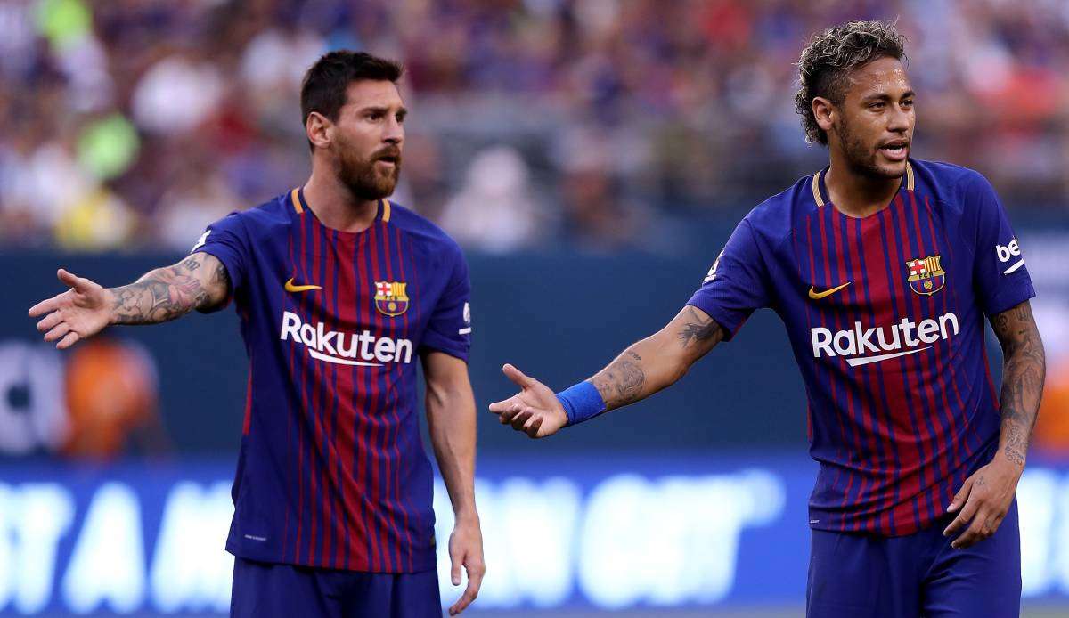 Lionel Messi und Neymar spielten gemeinsam für den FC Barcelona.