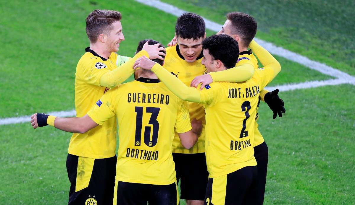Die Offensive der Borussen muss auch gegen Zenit auf Shootingstar Erling Haaland verzichten.