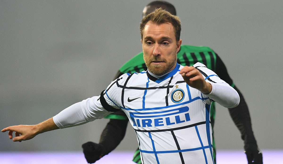 Christian Eriksen will Inter Mailand wohl in diesem Winter unbedingt verlassen.