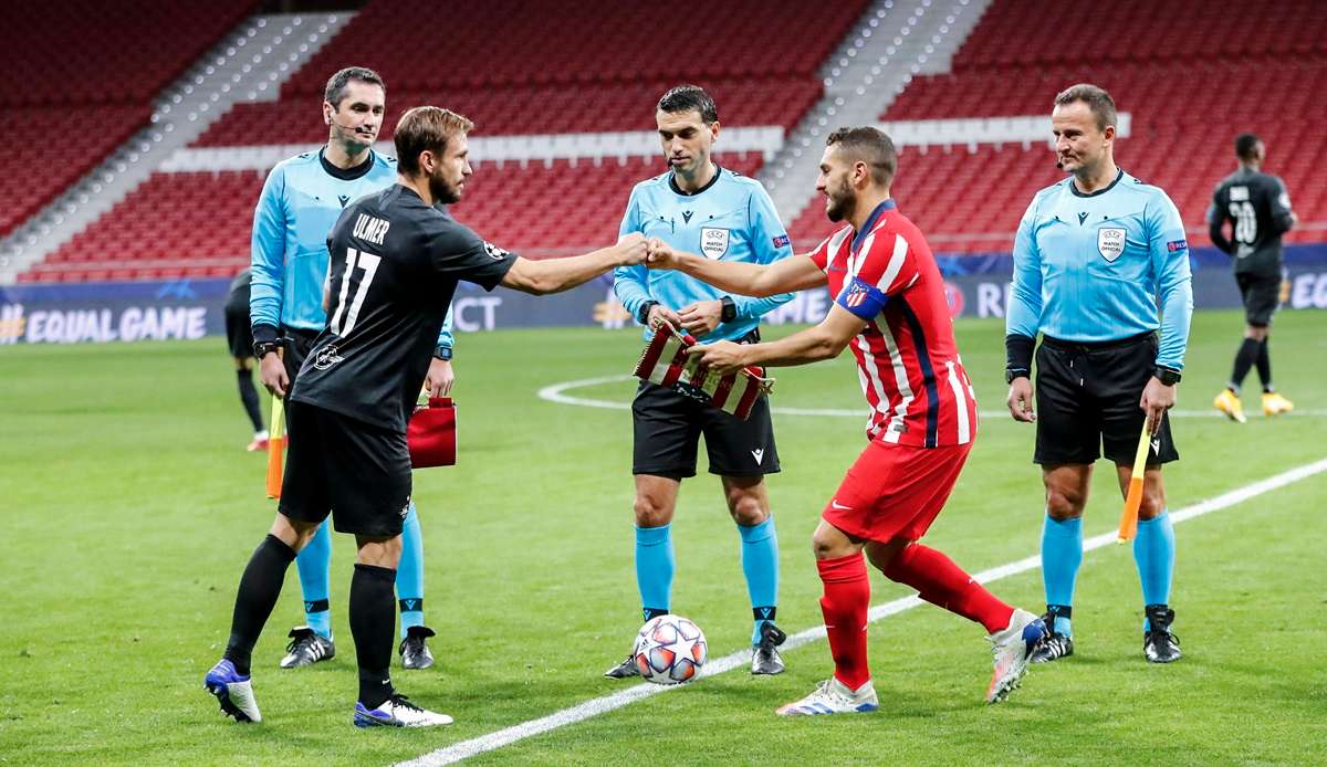 Der FC Salzburg empfängt Atletico Madrid im Kampf um Platz zwei und dem damit verbundenen Einzug ins Achtelfinale.