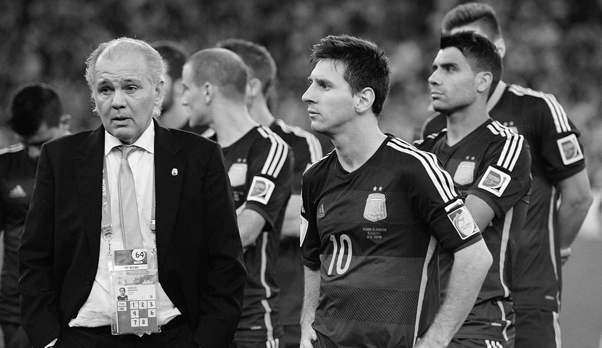 Sabella verlor bei der WM 2014 im Finale gegen Deutschland.