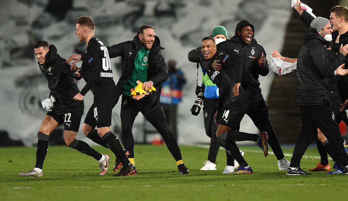 Borussia Mönchengladbach steht im Achtelfinale der Champions League.