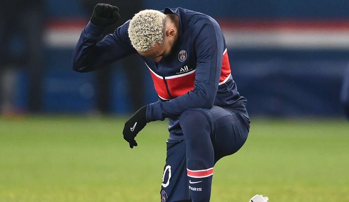 Neymar setzte ein Zeichen gegen Rassismus