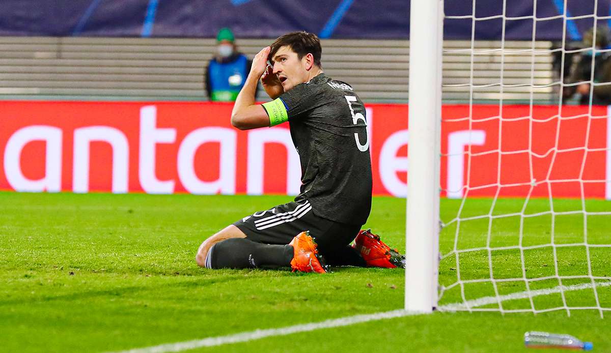 Kann sein Glück kaum fassen: Harry Maguire