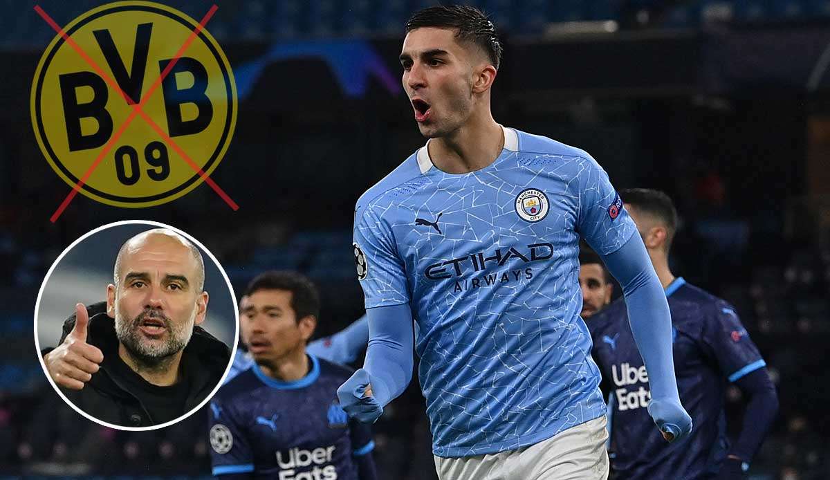 Beim BVB falsch bewertet, bei Pep Guardiola und Manchester City nun Liebling: Ferran Torres.