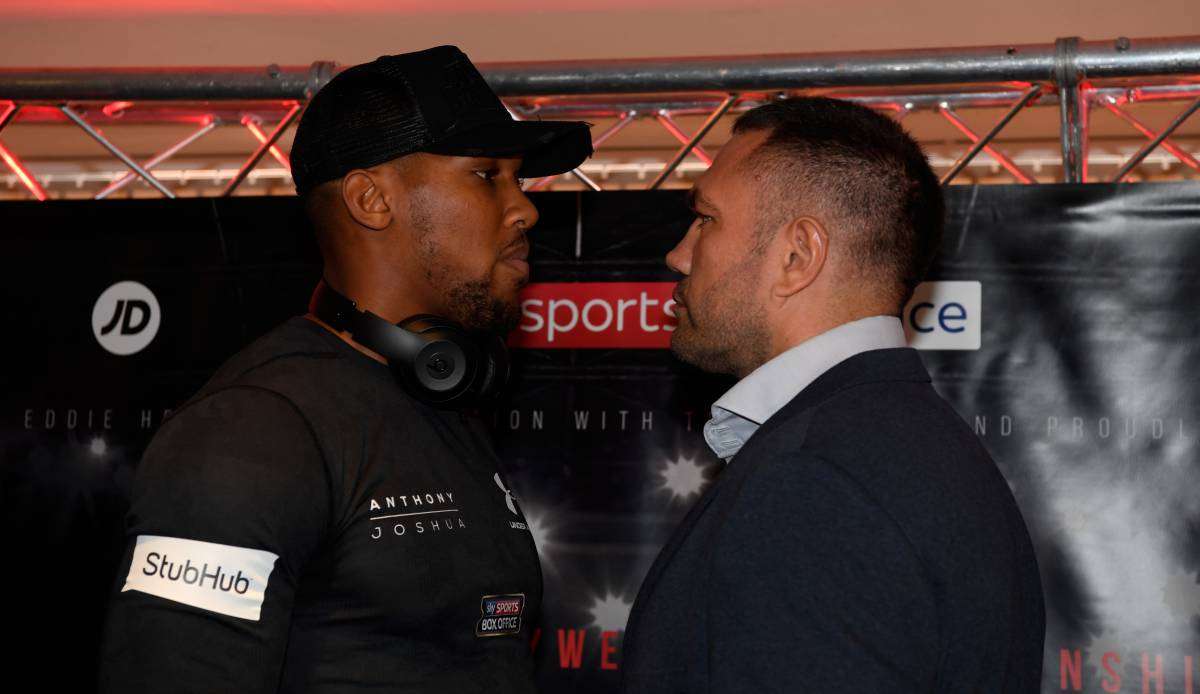 Anthony Joshua kämpft Samstagabend gegen Kubrat Pulev.