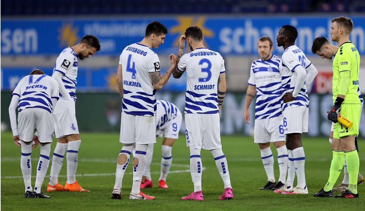 Der MSV Duisburg ist derzeit Tabellenletzter der 3. Liga.