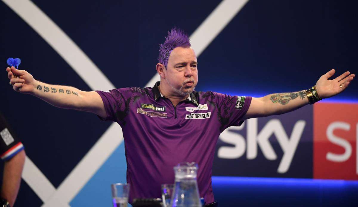 Peter Wright will seinen Titel im Ally Pally verteidigen.