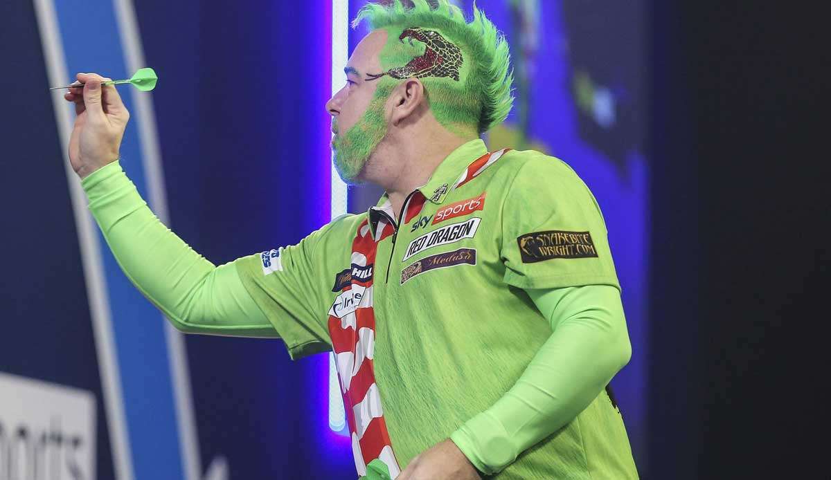 Peter Wright hat die vergangene Darts-Weltmeisterschaft gewonnen.