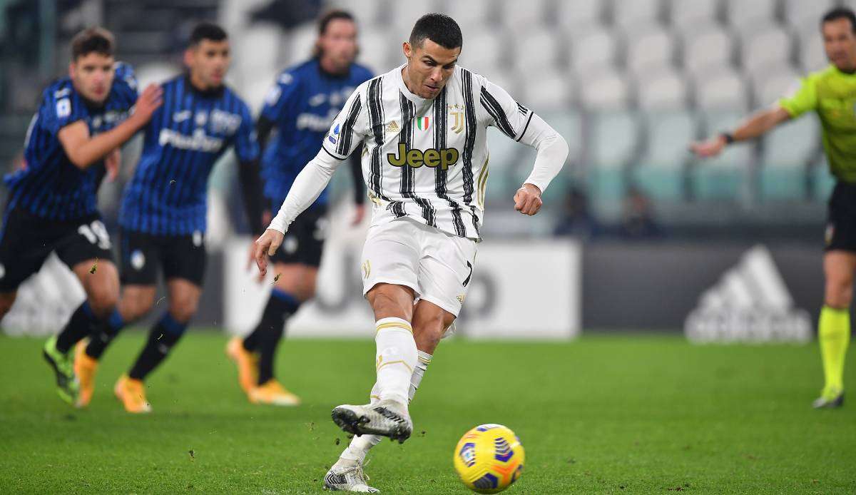 Cristiano Ronaldo vergab gegen Atalanta vom Punkt.