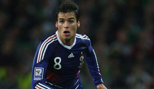 Yoann Gourcuff hat bislang 16 Länderspiele in der Equipe Tricolore absolviert