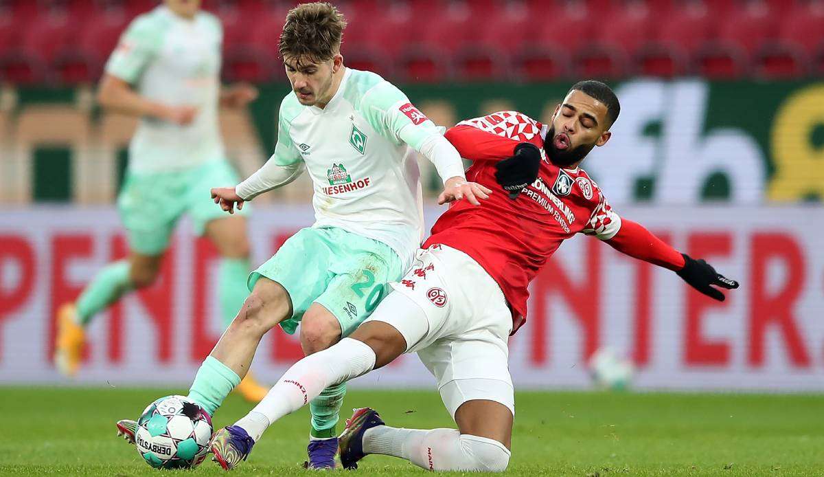 Werder traf gegen Mainz in der 90. Minute.