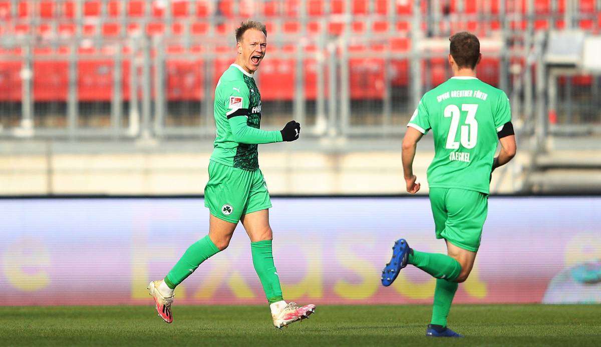 Greuther Fürth meldete sich nach der Klatsche unter der Woche zurück.