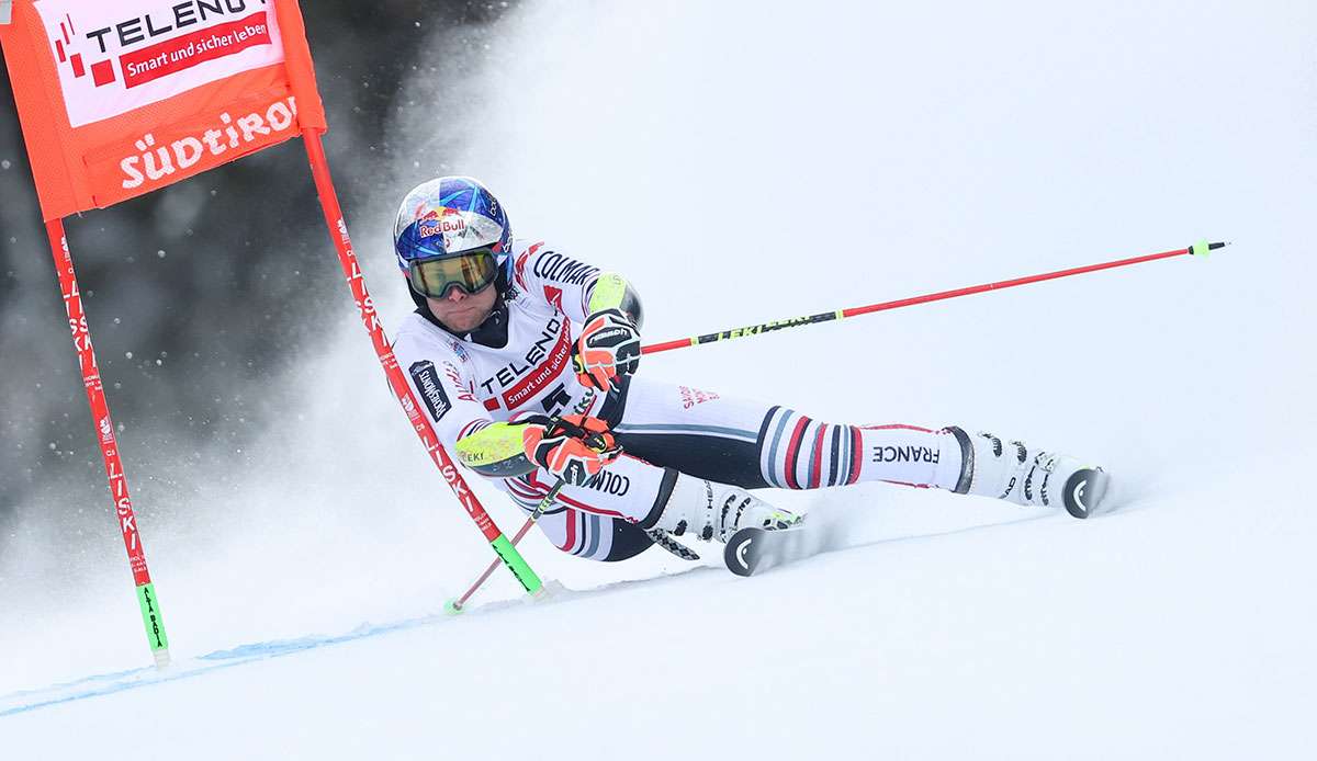 Der Führende im Riesenslalom-Weltcup Alexis Pinturault will in Cortina die Gold-Medaille holen.