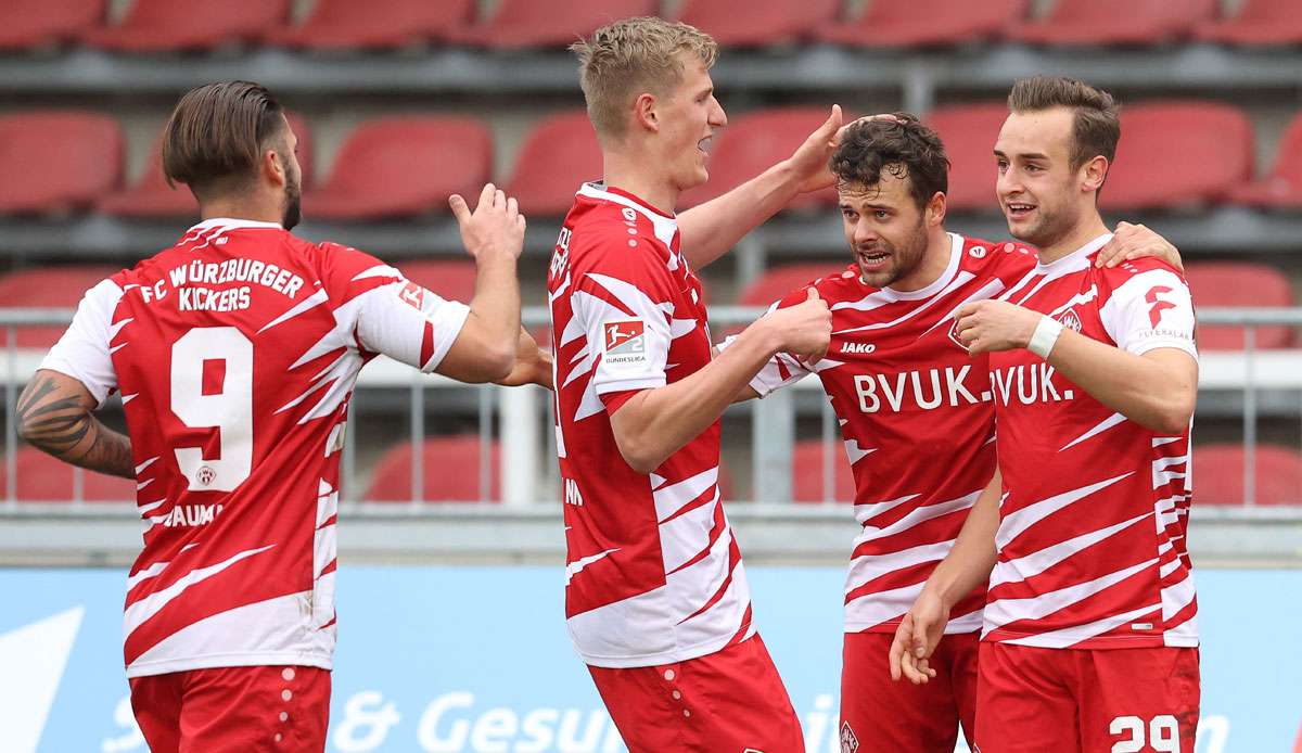 Die Würzburger Kickers sind aktuell Tabellenletzter der zweiten Liga.