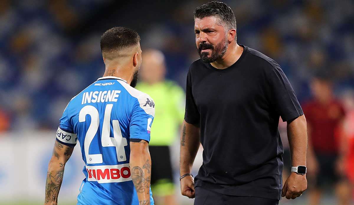 Freude über ein gerechtes Urteil: Lorenzo Insigne und Gennaor Gattuso dürfen noch einmal gegen Juventus antreten.