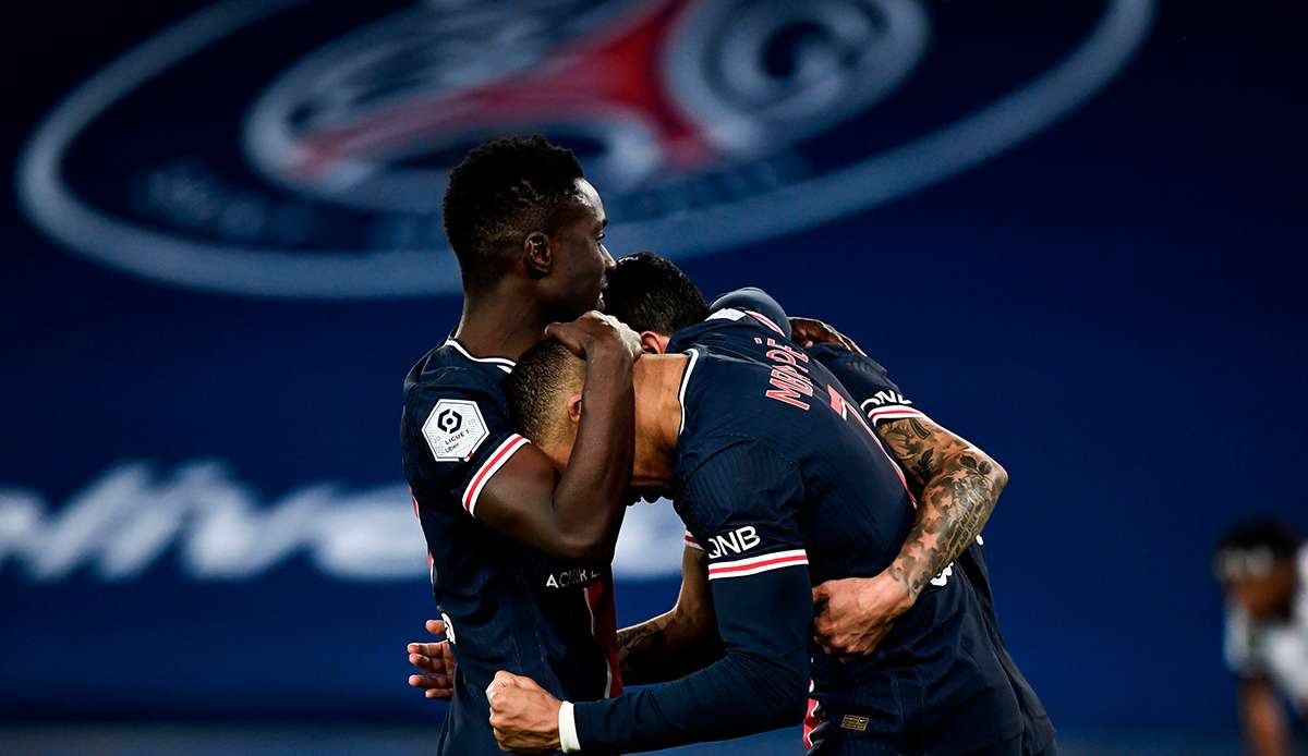 PSG steht nur auf Tabellenplatz drei.