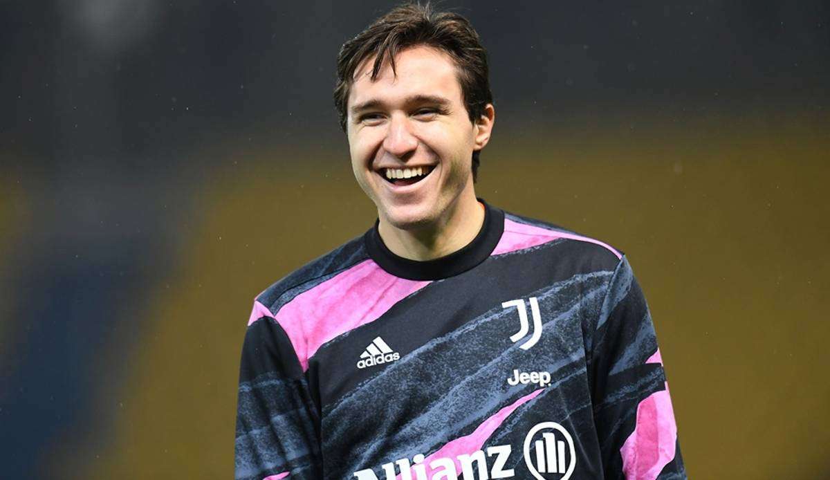 Federico Chiesa hat bei Juventus Turin momentan gut Lachen.