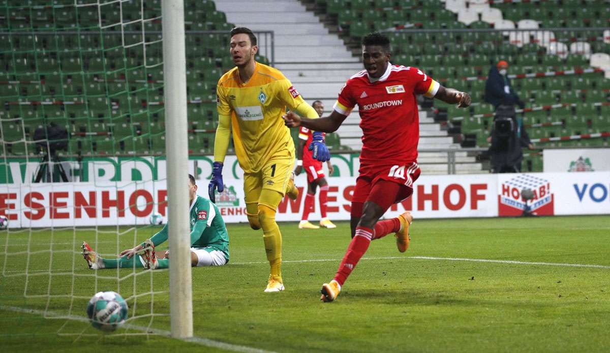 Der 1. FC Union Berlin hat beim SV Werder Bremen gewonnen.