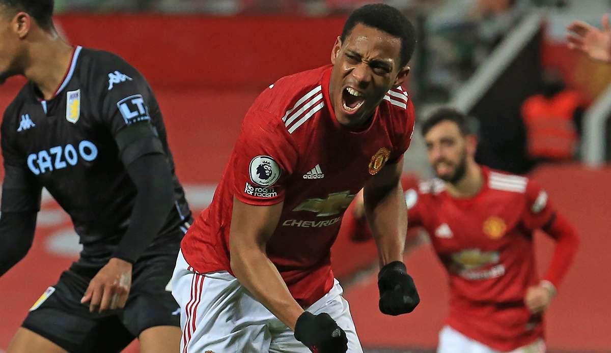 Anthony Martial traf für Manchester United zur Führung.