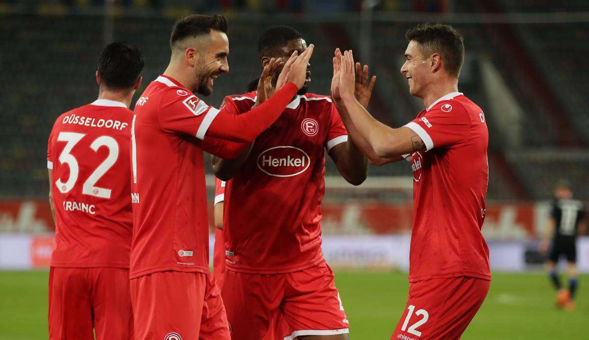 Fortuna Düsseldorf gewann gegen Paderborn.