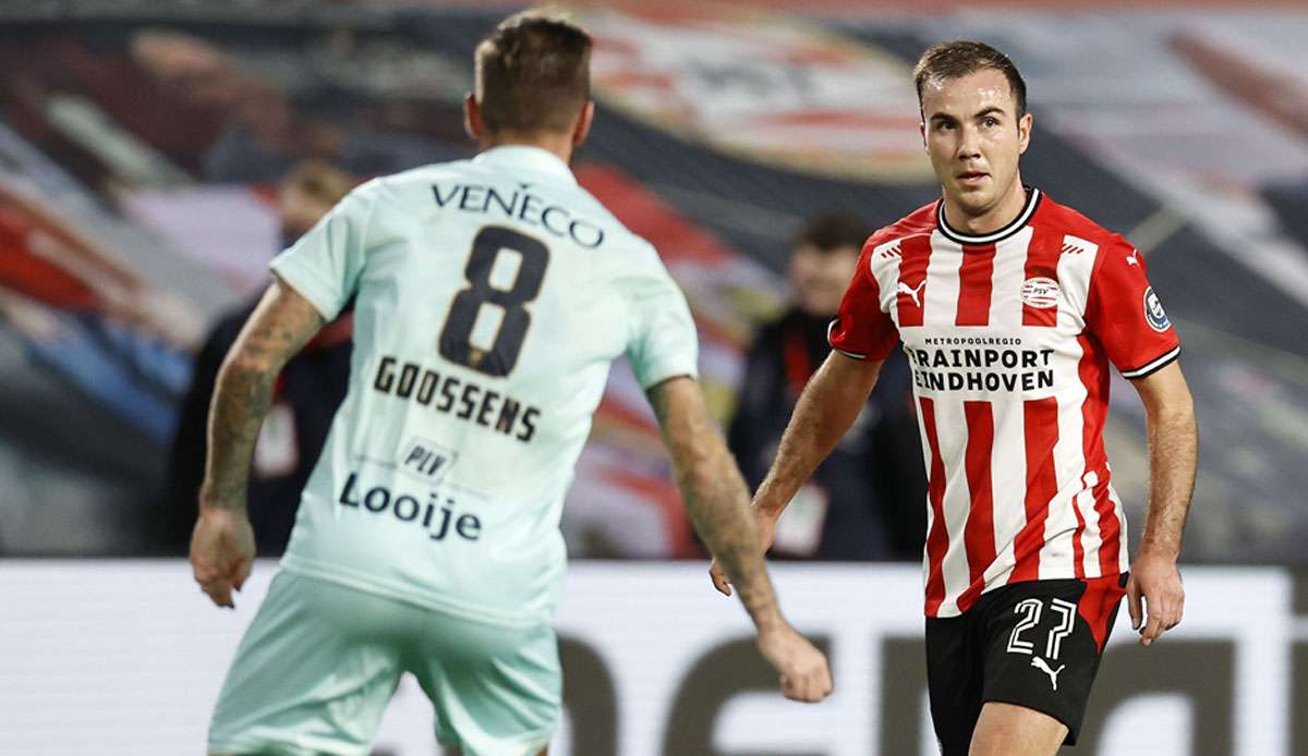 Mario Götze spielt seit dieser Saison für PSV Eindhoven.