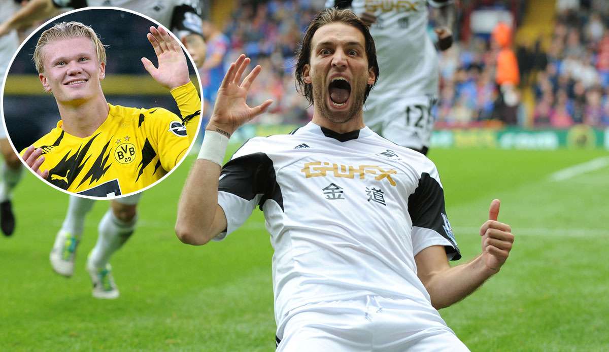 Michu erzielte in der Premier-League-Saison 2012/13 18 Treffer.