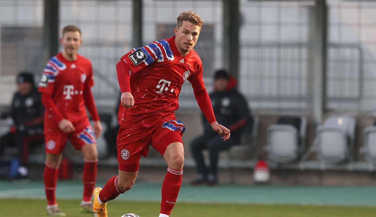 Fiete Arp läuft für Bayern II auf.