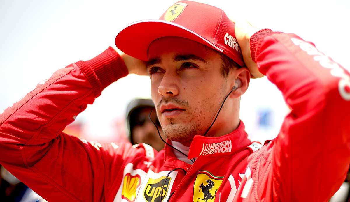 Wurde im Januar positiv auf das Coronavirus getestet: Charles Leclerc.