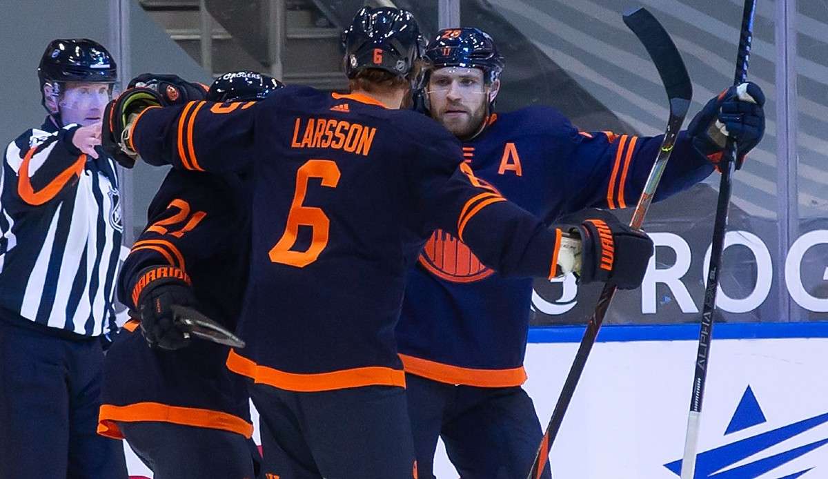 Leon Draisaitl spielte gegen Vancouver 4 Assists.