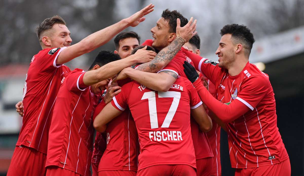 Türkgücü München jubelt.