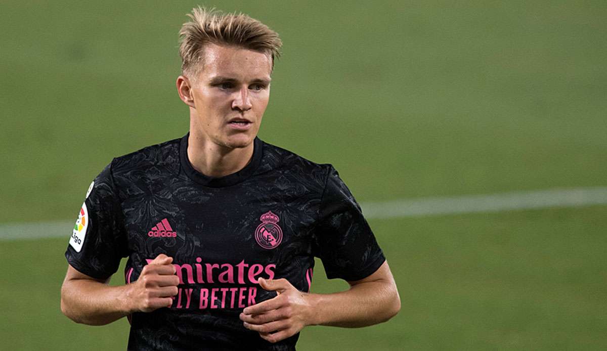 Martin Ödegaard kam bei Real Madrid kaum zum Zug.