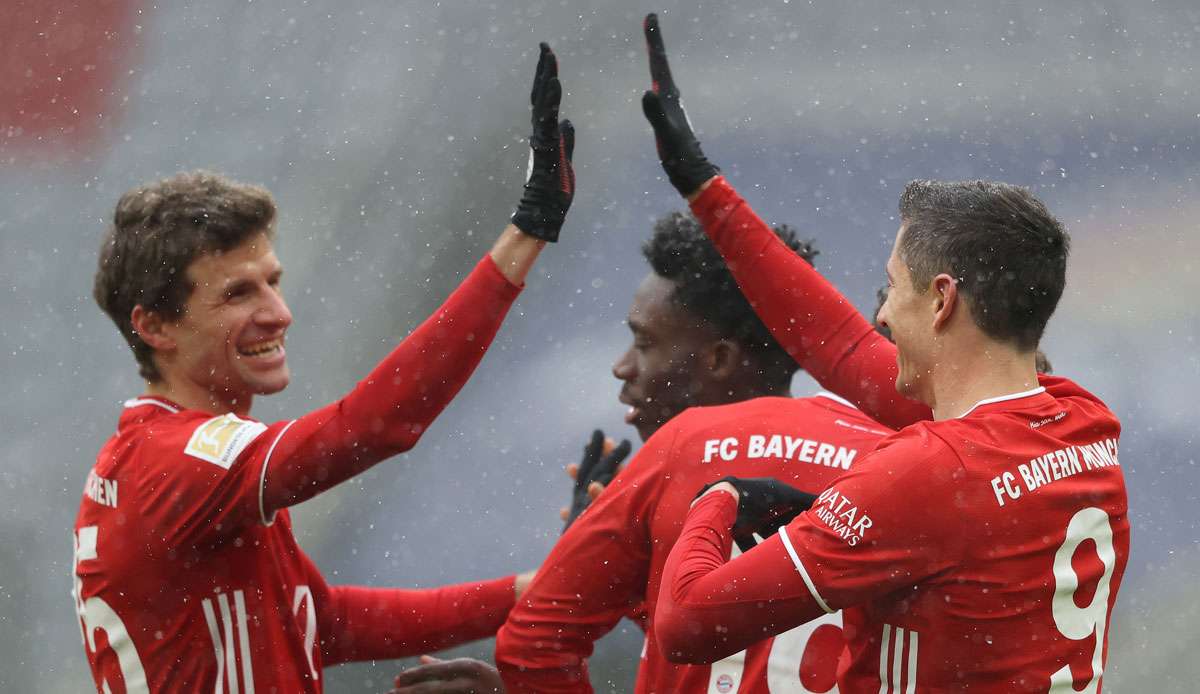 Zwei Konstanten in dieser Saison: Thomas Müller und Robert Lewandowski.