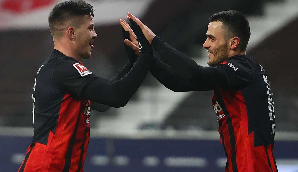 Kostic und Jovic harmonieren bei der Eintracht prächtig.