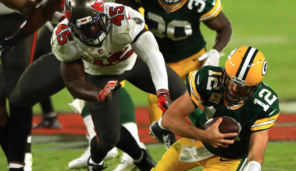 In der Regular Season setzten sich die Tampa Bay Buccaneers deutlich gegen die Green Bay Packers durch.