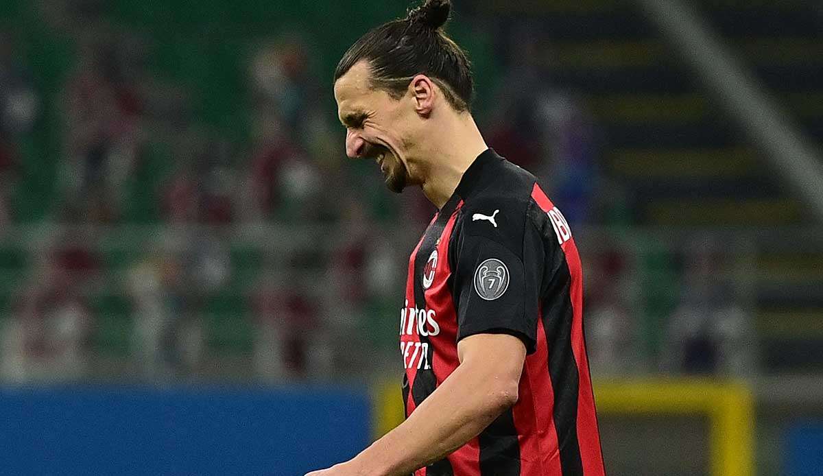 Bittere Pleite: Zlatan Ibrahimovic und der AC Milan kassierten gegen Atalanta Bergamo ein 0:3.