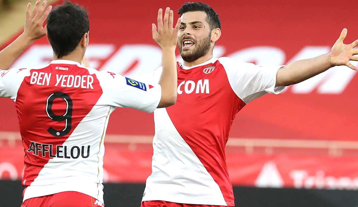 Komm in meine Arme: Kevin Volland und Wissam Ben Yedder bilden bei der AS Monaco eines der torgefährlichsten Duos in den europäischen Top-Ligen.