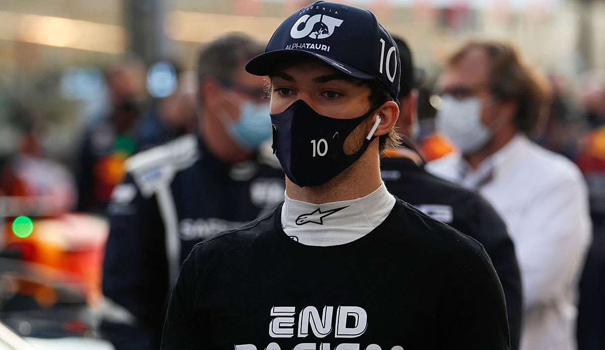 Pierre Gasly wurde positiv auf Corona getestet.