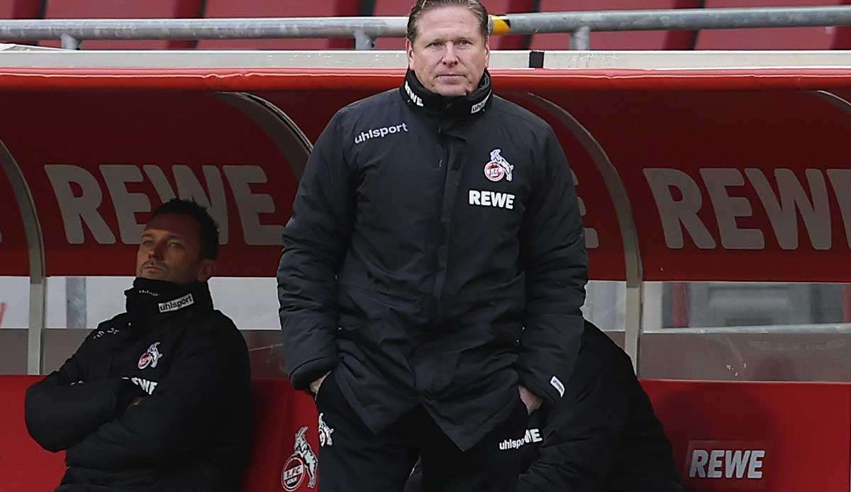 Markus Gisdol schied mit dem 1. FC Köln aus dem DFB-Pokal aus.