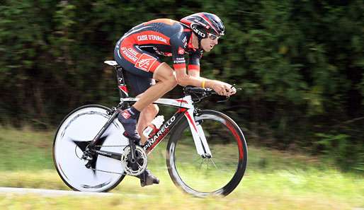 Alejandro Valverde trug bei der Tour de France 2008 zwischenzeitlich das gelbe Trikot